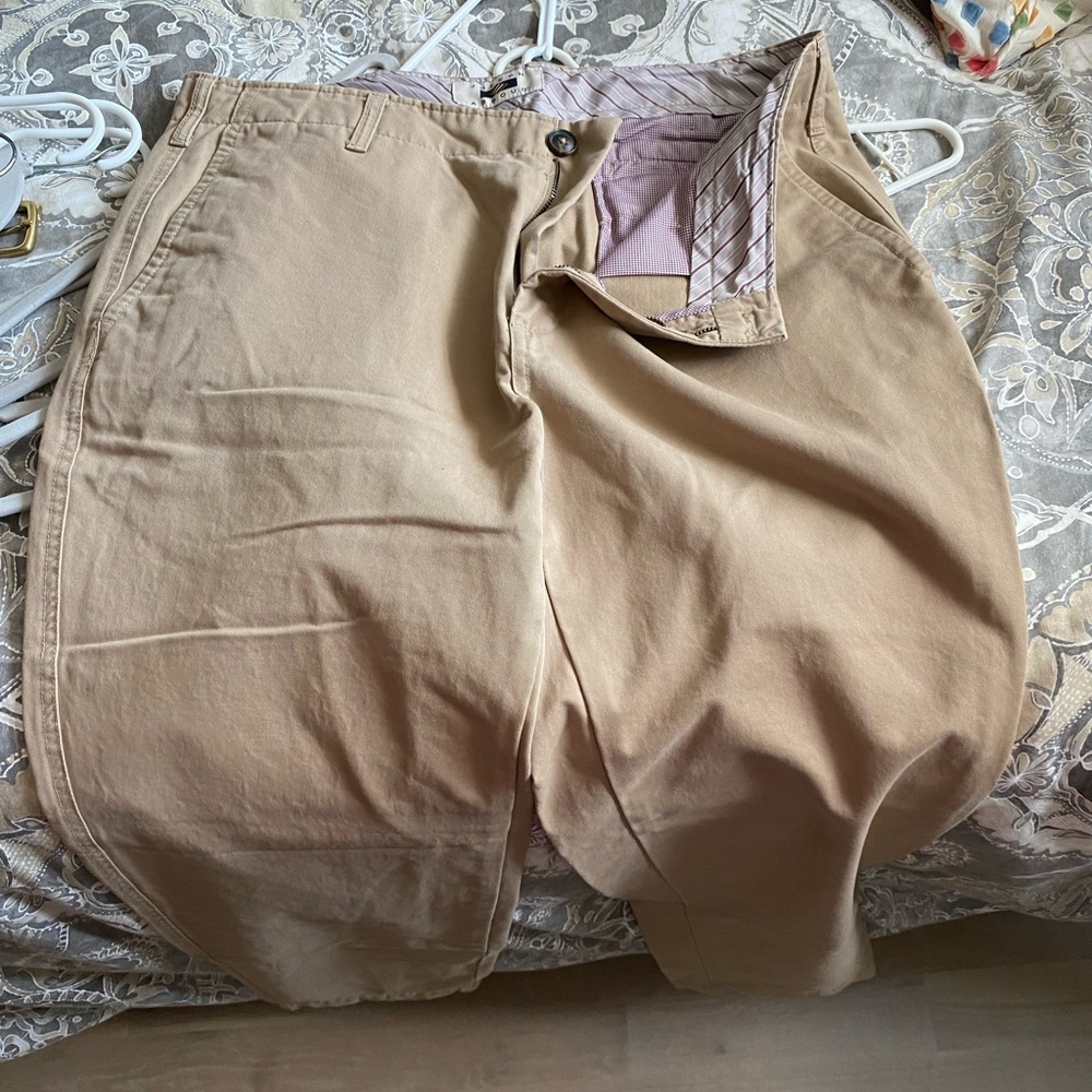 Tan pants. 38x34